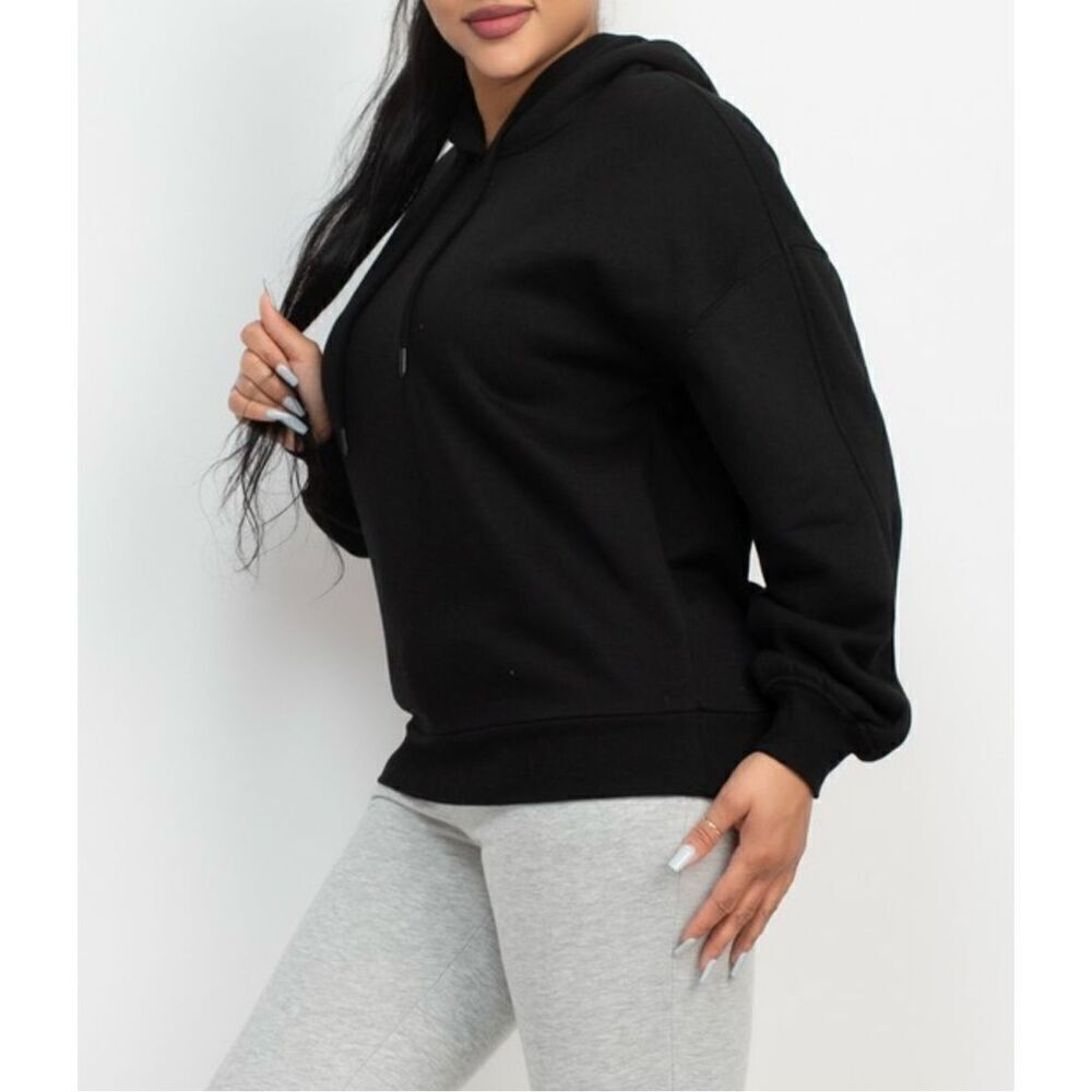 Black jogger set